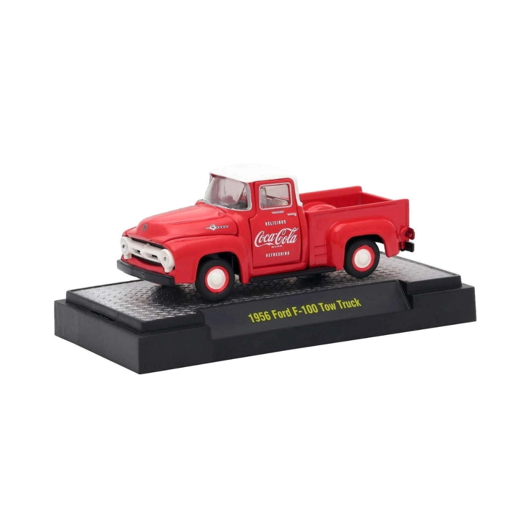 1956 Ford F-100 Tow Truck – Red (Coca-Cola Livery – Standard, Ref# RW02 18-09)