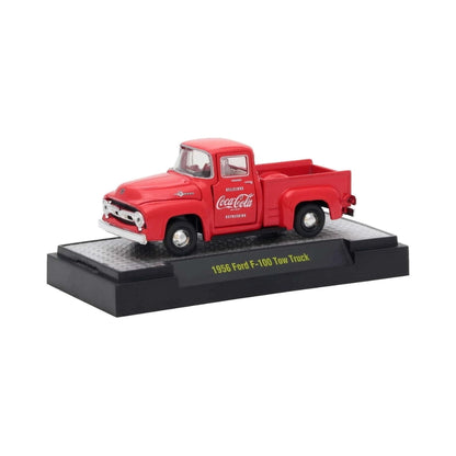 1956 Ford F-100 Tow Truck – Red (Coca-Cola Livery – Standard, Ref# RW02 18-10)