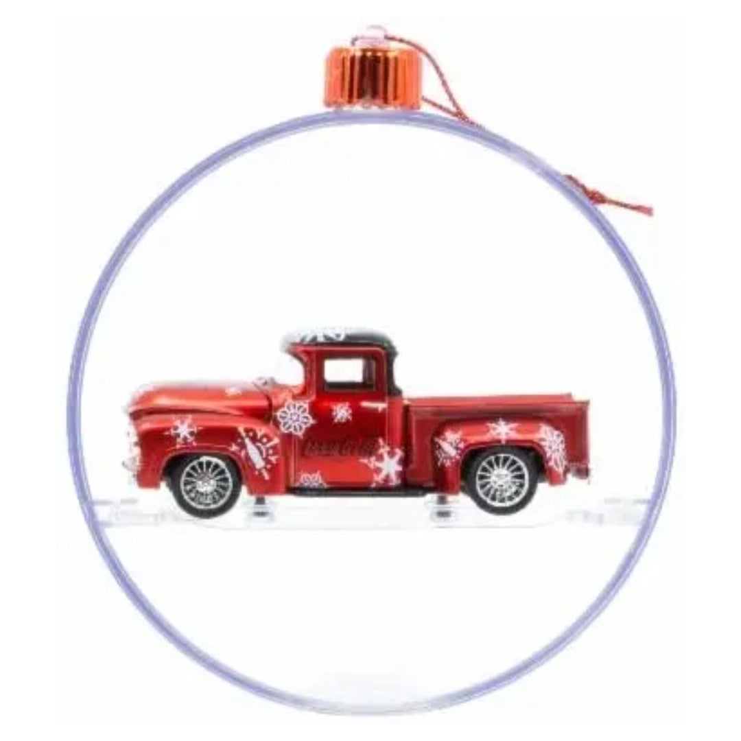 1956 Ford F-100 Truck Custom – Red (Silver Chrome Rims & Details)