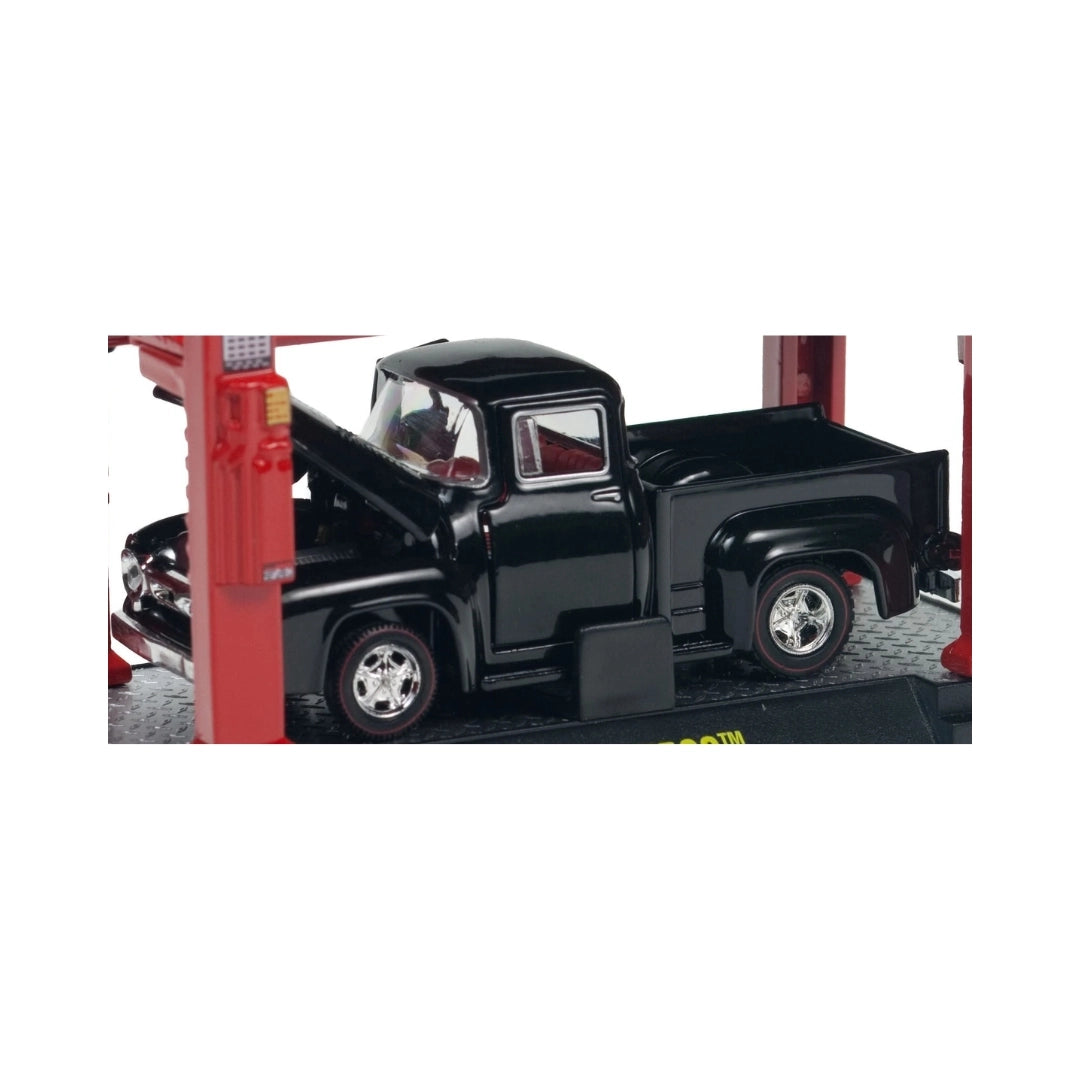 1956 Ford F-100 Truck – Black (Auto-Lift Release 06, Workshop Setup)