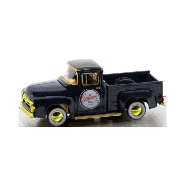 1956 Ford F-100 Truck – Black (Edelbrock Livery, Yellow Rims – Chase)
