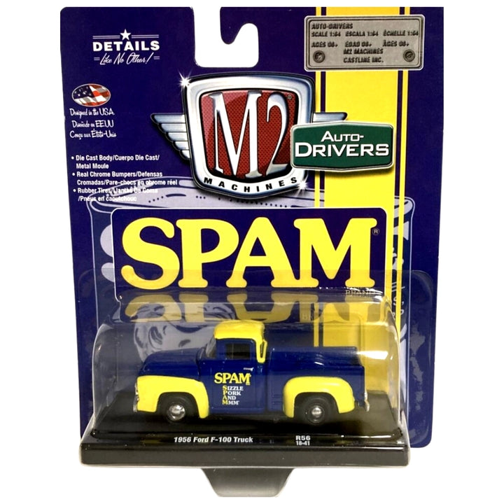 1956 Ford F-100 Truck – Blue/Yellow (SPAM Livery)