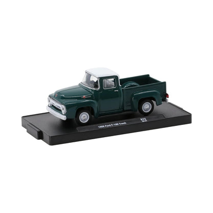 1956 Ford F-100 Truck – Dark Green/White