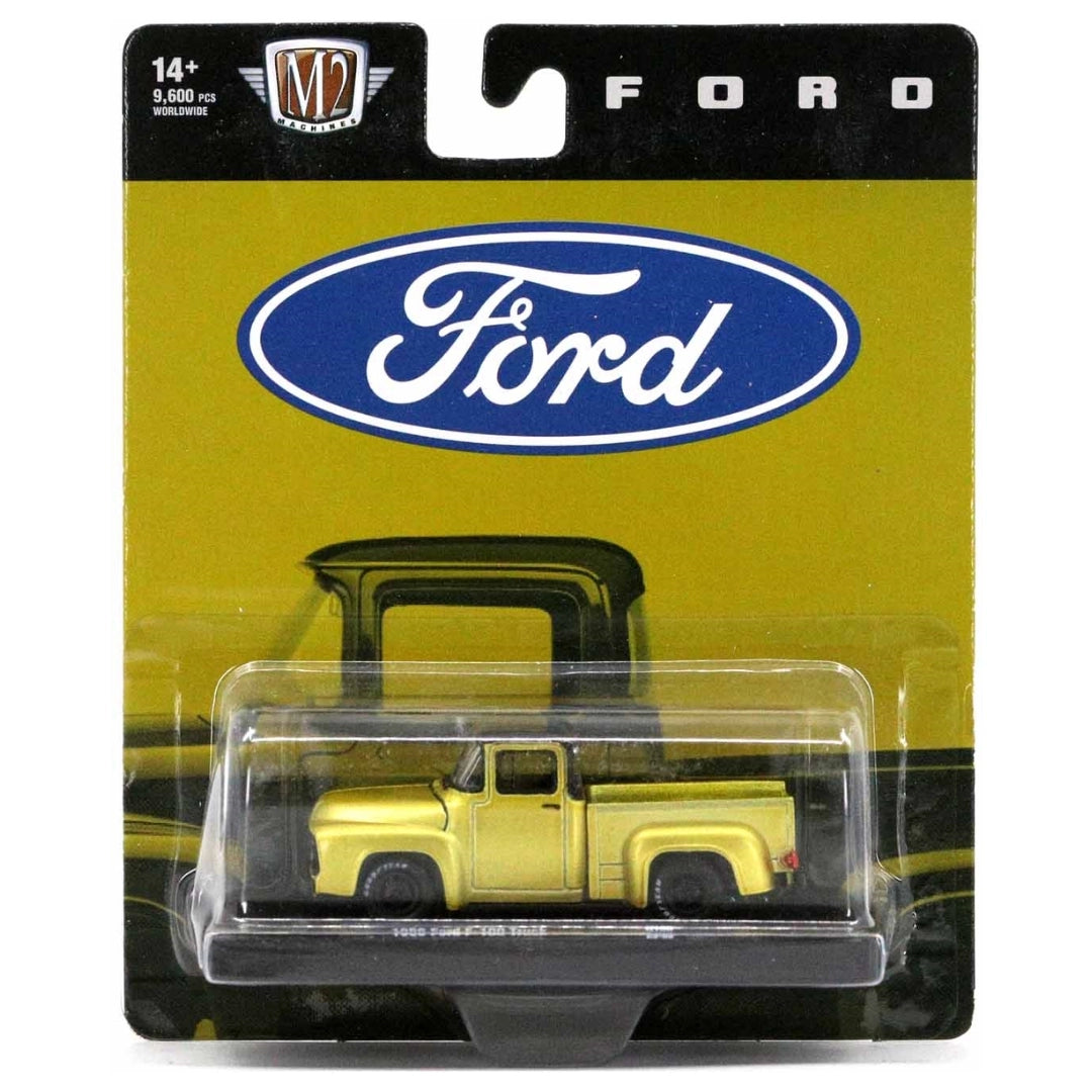 1956 Ford F-100 Truck – Gold (Black Roof)
