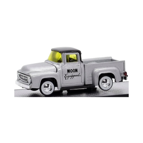 1956 Ford F-100 Truck – Grey (Mooneyes Livery, Yellow Interior)