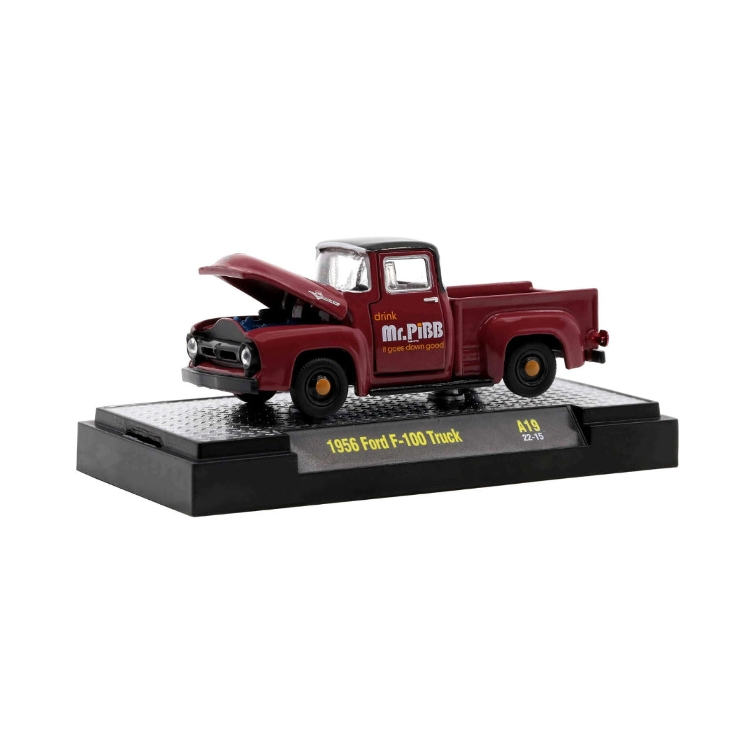 1956 Ford F-100 Truck – Maroon (Coca-Cola Livery, Opening Hood)