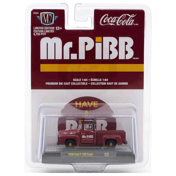 1956 Ford F-100 Truck – Maroon (Coca-Cola Livery, Opening Hood)