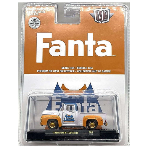 1956 Ford F-100 Truck – Orange/White (Fanta Livery, Opening Hood – Chase)