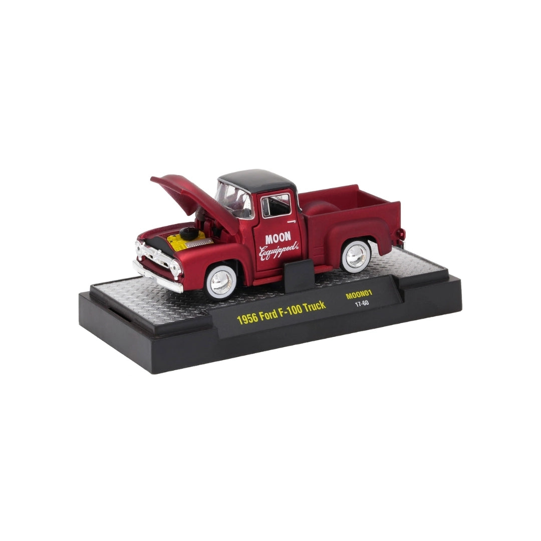 1956 Ford F-100 Truck – Red/White (Moon Release MOON01)