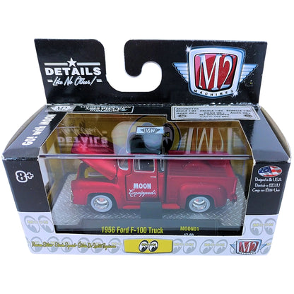 1956 Ford F-100 Truck – Red/White (Moon Release MOON01)