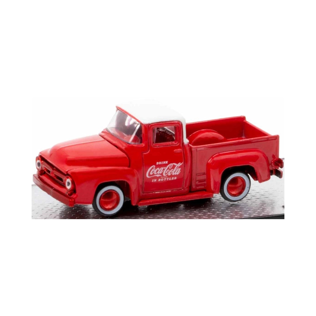 1956 Ford F-100 Truck – Red (Coca-Cola Livery, Red Chrome Details)