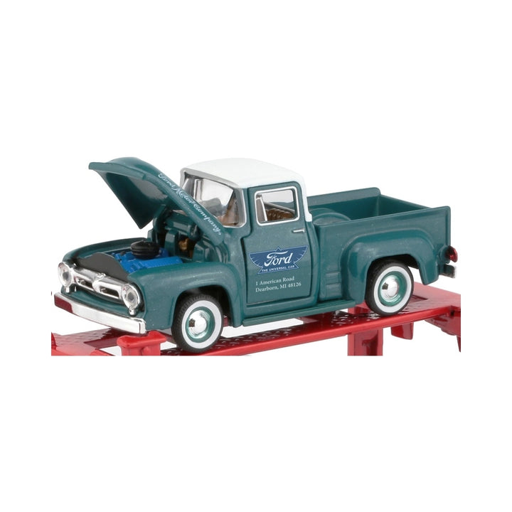 1956 Ford F-100 Truck – Teal/White (Ford Livery, Auto-Lift Release 17)