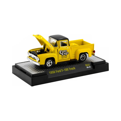 1956 Ford F-100 Truck – Yellow/Black (Comp Cams Livery, Opening Hood)