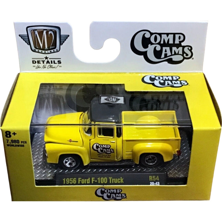 1956 Ford F-100 Truck – Yellow/Black (Comp Cams Livery, Opening Hood)