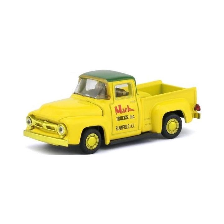 1956 Ford F-100 Truck – Yellow/Green (Mack Trucks Livery, Gold Trim – Chase)