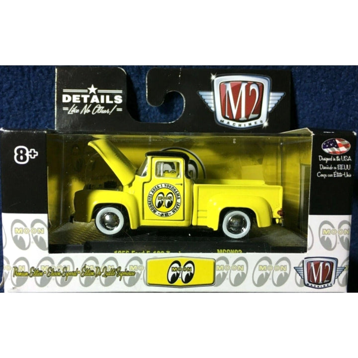 1956 Ford F-100 Truck – Yellow (Mooneyes Livery, Opening Hood)