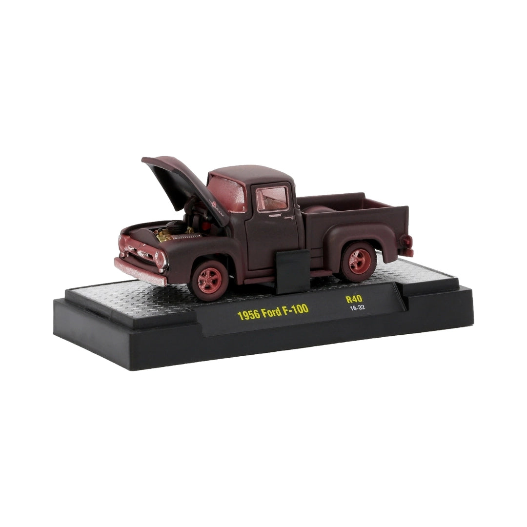 1956 Ford F-100 – Brown/Red (Auto-Thentics Auto-Projects Release 40)