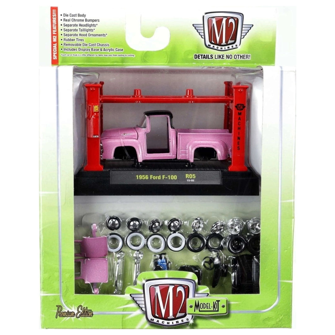 1956 Ford F-100 – Pink (Model-Kit Release 05 Auto-Lift Set)