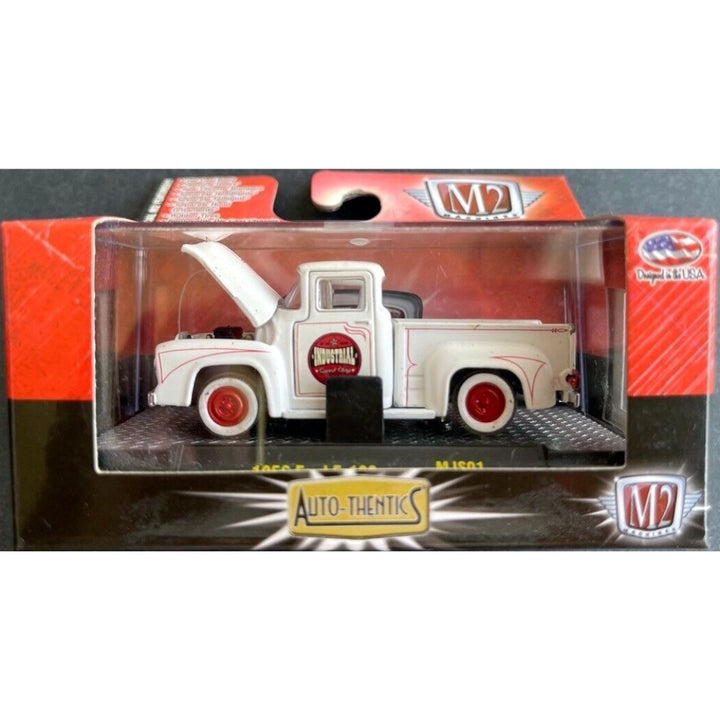 1956 Ford F-100 – White (Auto-Thentics Livery, Red Rims – Chase)