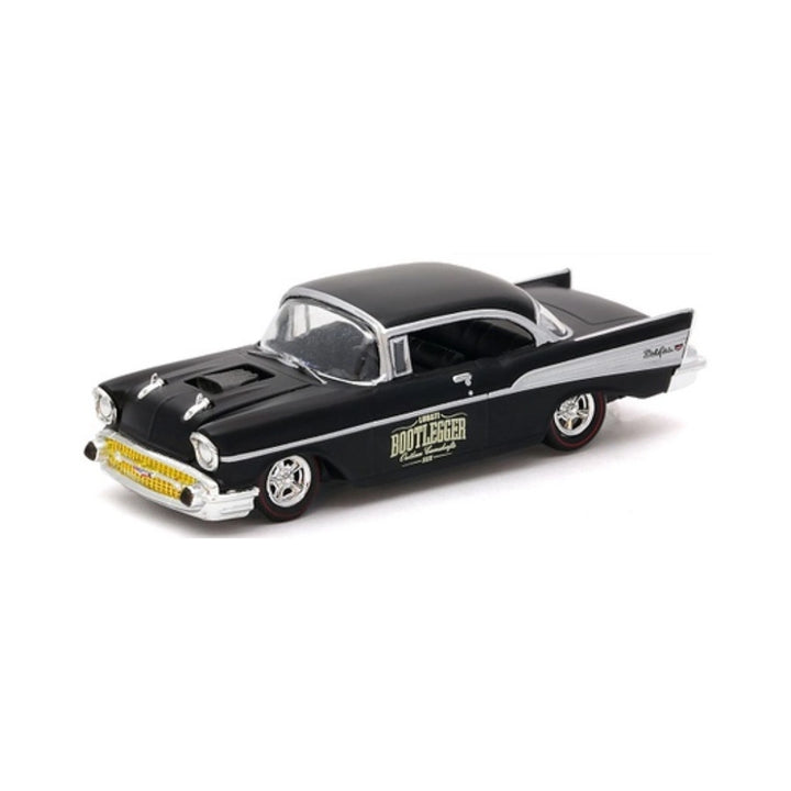 1957 Chevrolet Bel Air - Black (Bootlegger Outlaw, Auto-Haulers Release 26)