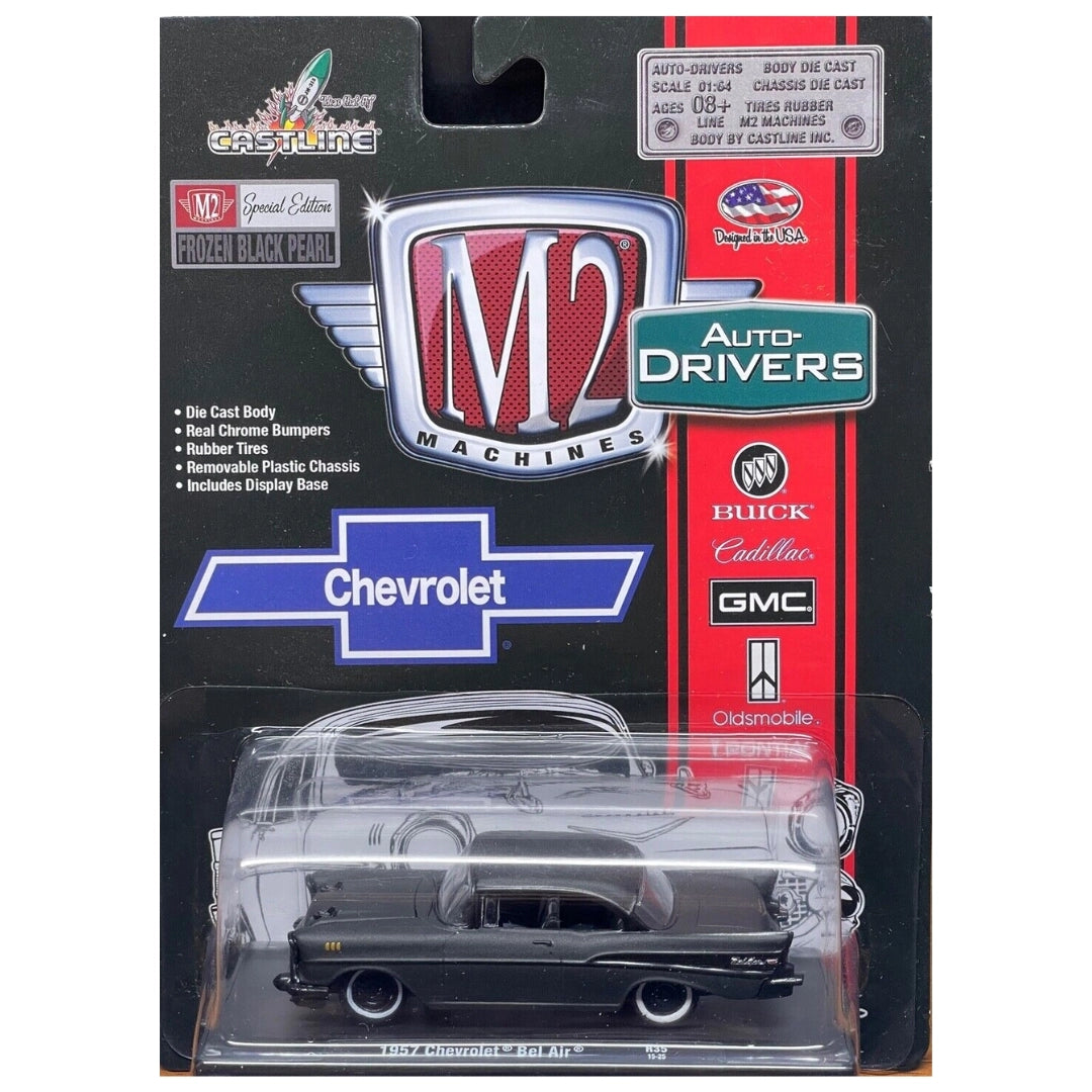 1957 Chevrolet Bel Air - Black (Frozen Black Pearl)