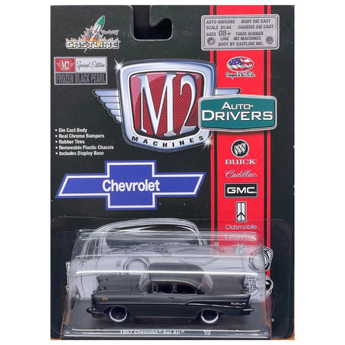 1957 Chevrolet Bel Air - Black (Frozen Black Pearl)