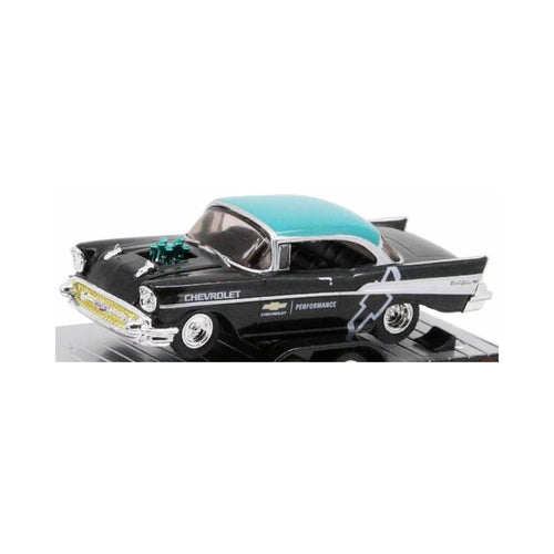 1957 Chevrolet Bel Air - Black & Teal (Auto-Haulers Release 67)