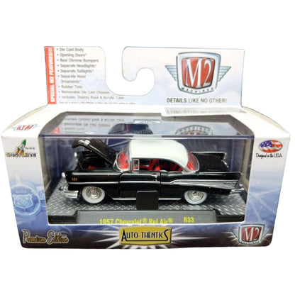 1957 Chevrolet Bel Air - Black & White (Box Packaging)