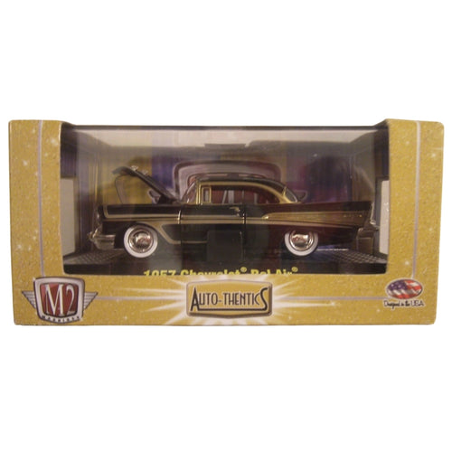 1957 Chevrolet Bel Air - Black with Gold Trim (Auto-Thentics Premium Range - Box)