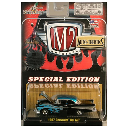 1957 Chevrolet Bel Air - Blue Flame (Auto-Thentics Release S08 - Collectables Corner Exclusive)