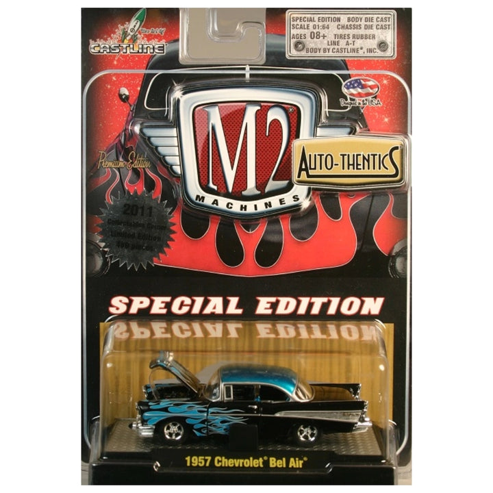 1957 Chevrolet Bel Air - Blue Flame (Auto-Thentics Release S08 - Collectables Corner Exclusive)