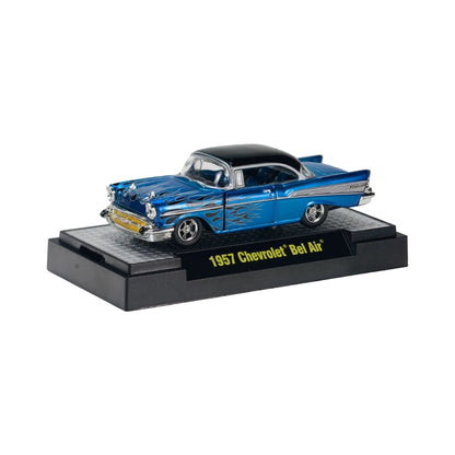 1957 Chevrolet Bel Air - Blue Flame (Auto-Thentics Release S08 Chase - Collectables Corner Exclusive)