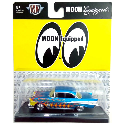 1957 Chevrolet Bel Air - Blue “Mooneyes” with Flames (Auto-Drivers Release 73)