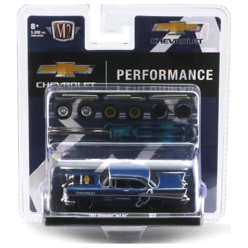 1957 Chevrolet Bel Air - Blue (O’Reilly Exclusive, Auto-Wheels Release 03)