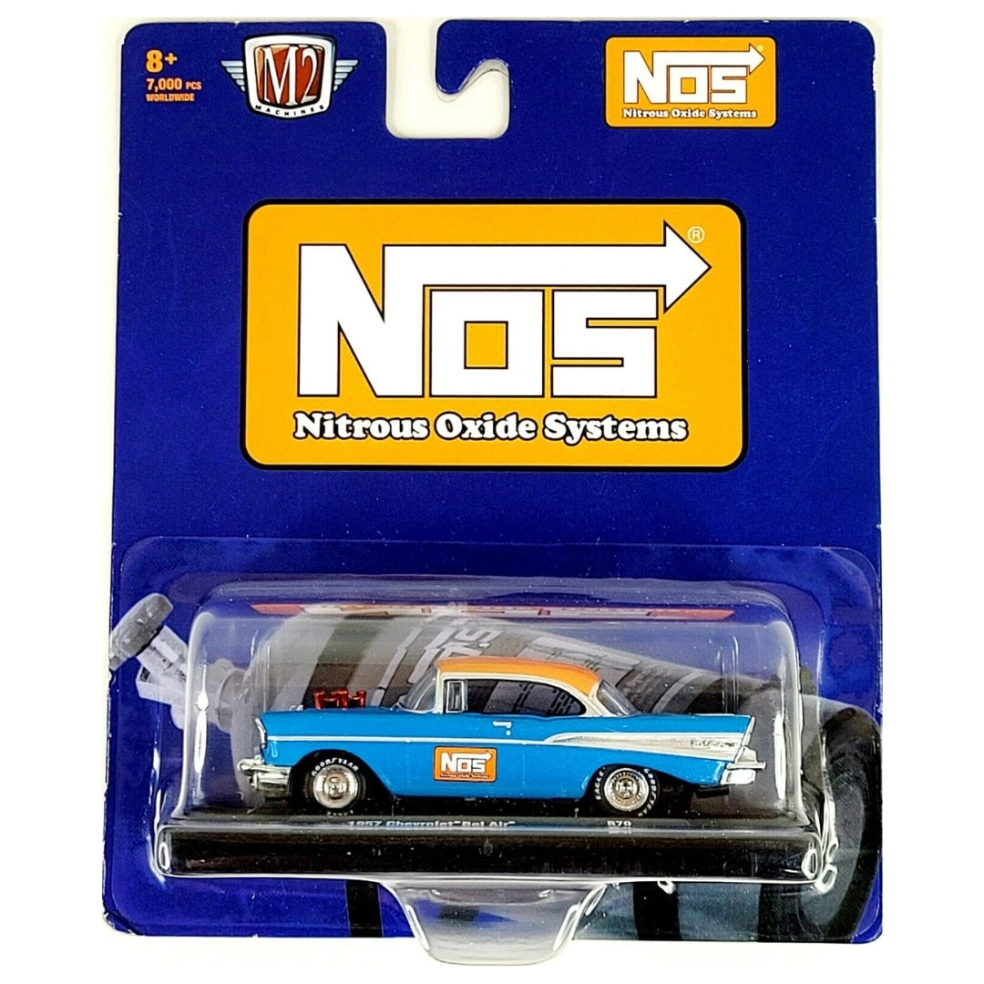 1957 Chevrolet Bel Air - Blue & Orange “NOS” (Auto-Drivers Release 70)