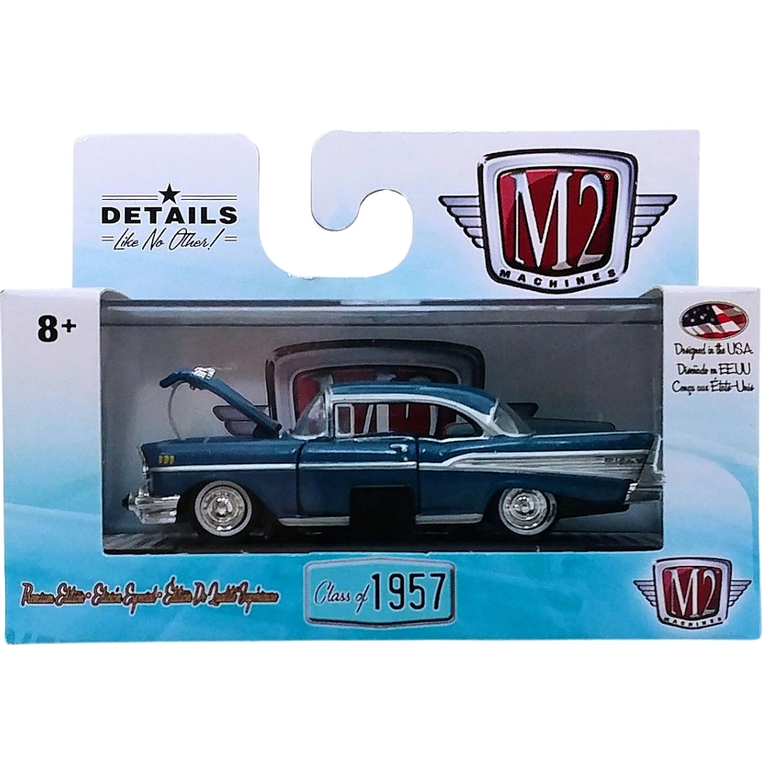 1957 Chevrolet Bel Air - Blue & White (Class of 1957 Walmart Exclusive)