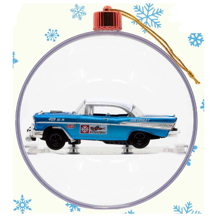 1957 Chevrolet Bel Air - Blue & White (Holiday Ornament, Walmart Exclusive)