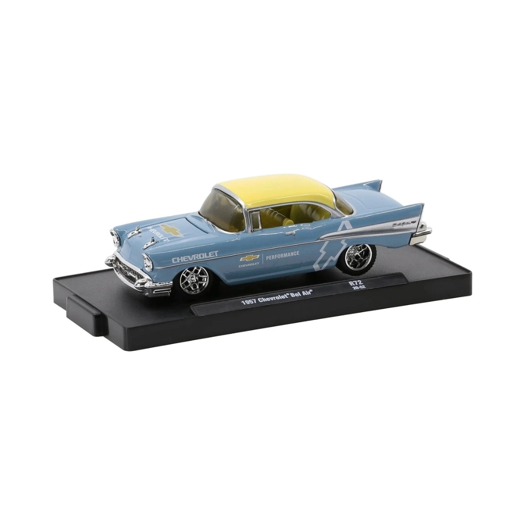 1957 Chevrolet Bel Air - Blue & Yellow (Auto-Drivers Release 72)