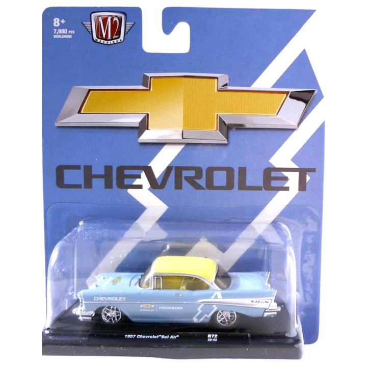 1957 Chevrolet Bel Air - Blue & Yellow (Auto-Drivers Release 72)