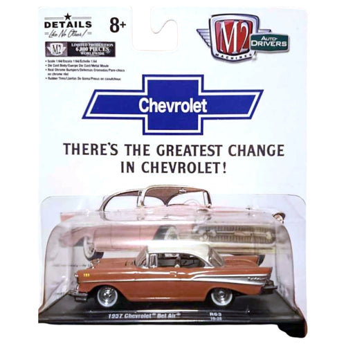 1957 Chevrolet Bel Air - Brown & White
