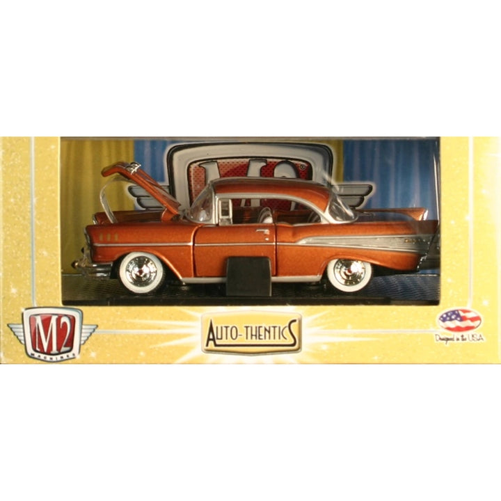1957 Chevrolet Bel Air - Brown & White (Box Packaging)