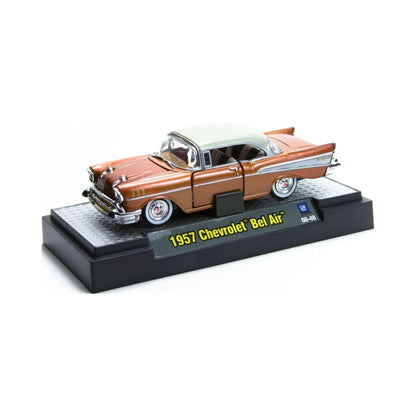 1957 Chevrolet Bel Air - Copper/Brown with White Roof (Auto-Thentics Premium Range - Box)