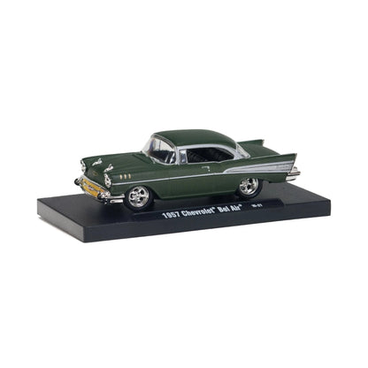 1957 Chevrolet Bel Air - Dark Green (Auto-Drivers Blister Card)