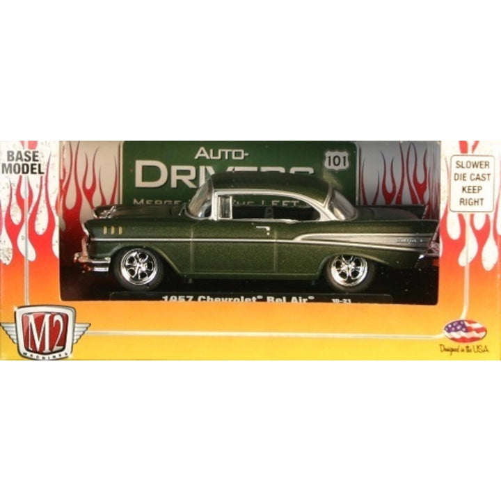 1957 Chevrolet Bel Air - Dark Green (Auto-Drivers Box)