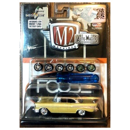 1957 Chevrolet Bel Air - Gold (Auto-Wheels Release 01)