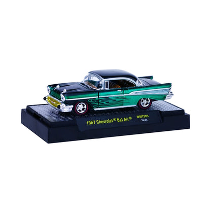1957 Chevrolet Bel Air - Green & Black (Box Packaging)