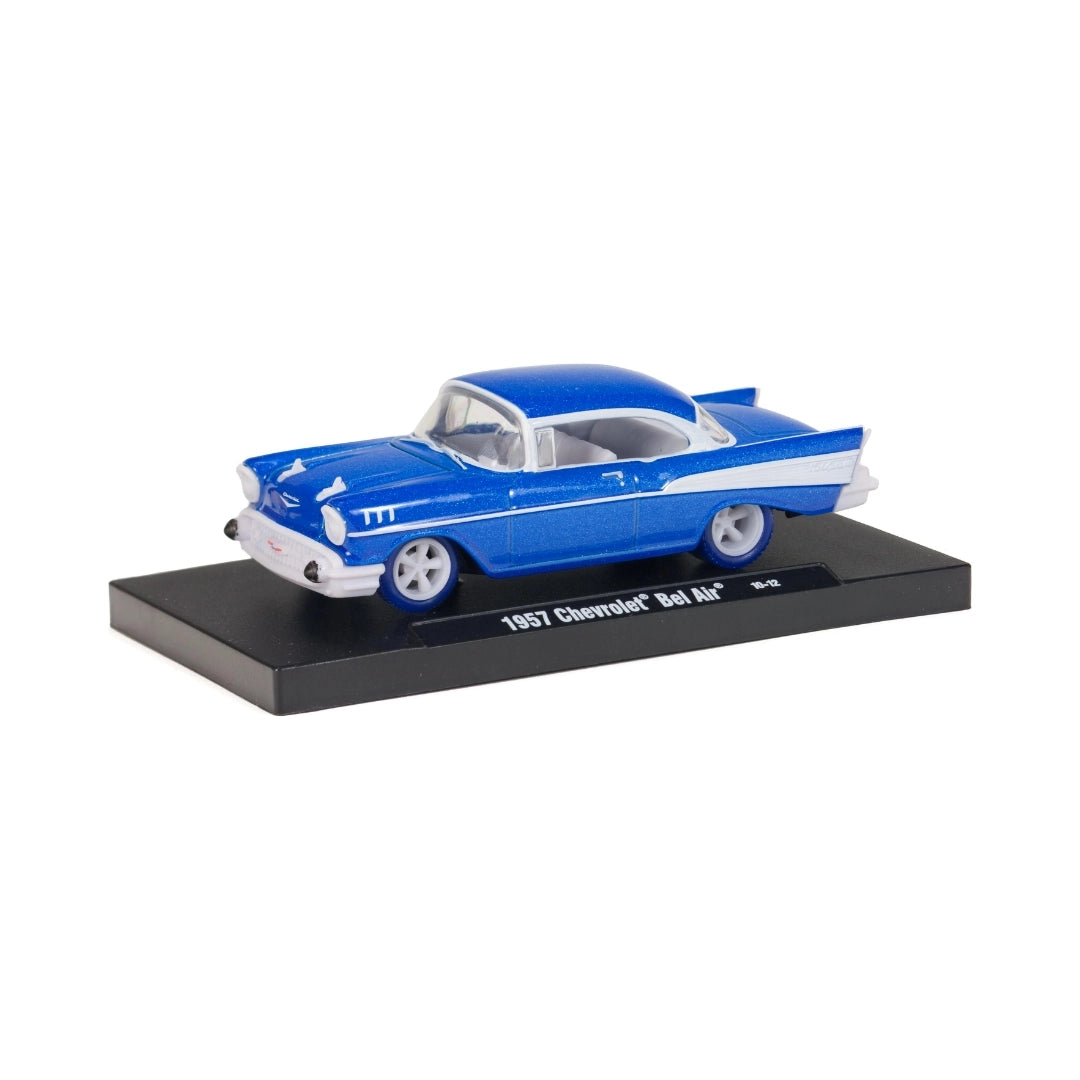 1957 Chevrolet Bel Air - Light Blue (Auto-Drivers Blister Card)