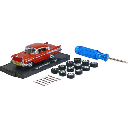 1957 Chevrolet Bel Air - Orange Red (Warm White Interior)