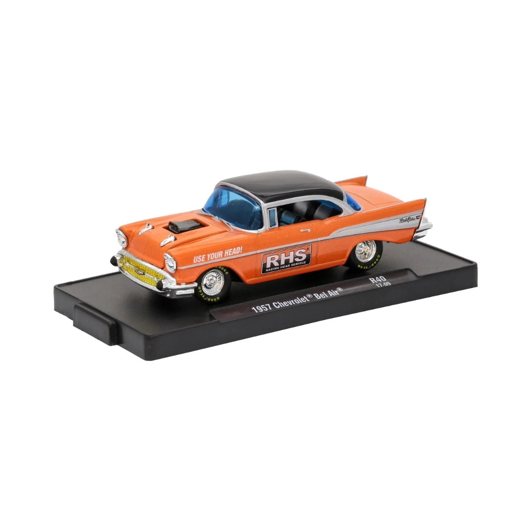 1957 Chevrolet Bel Air - Orange & Black (RHS)