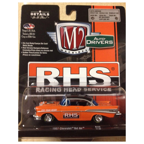 1957 Chevrolet Bel Air - Orange & Black (RHS)
